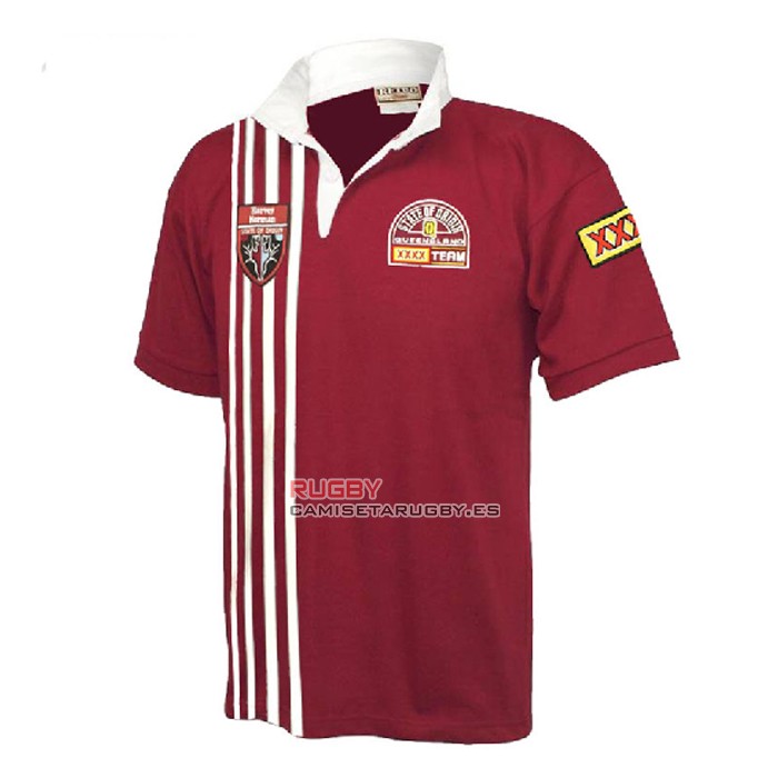 Camiseta Queensland Maroons Rugby 1998 Retro